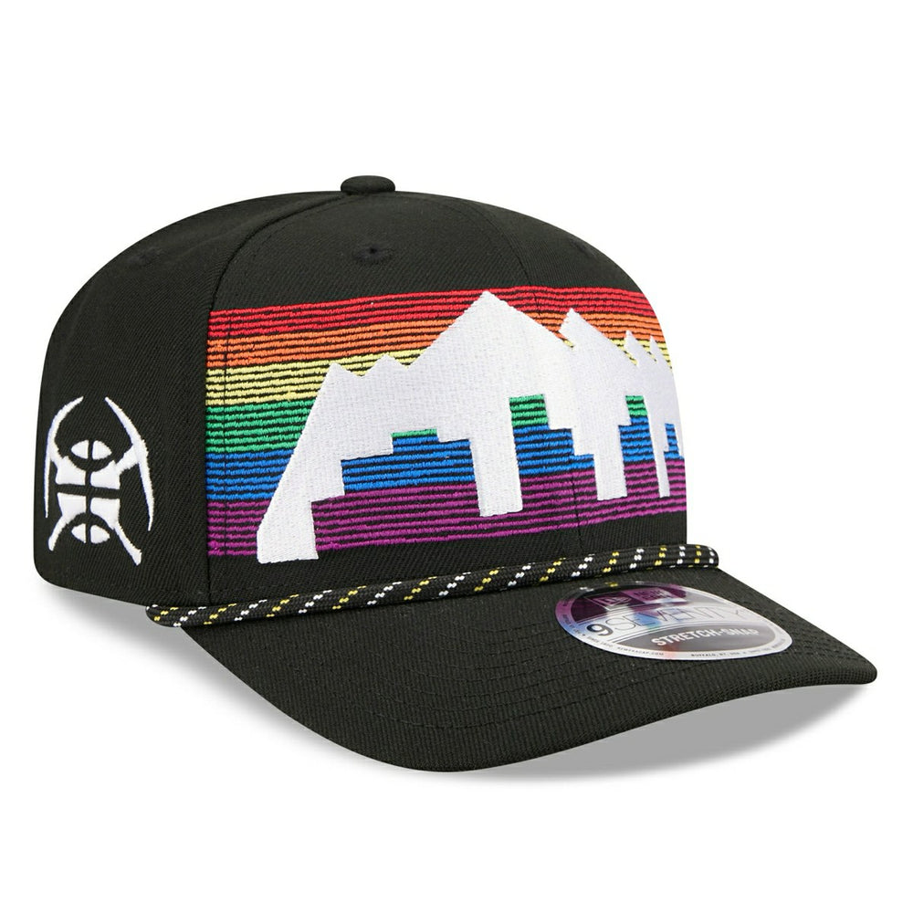 Denver Nuggets 2025-26 NBA City Edition 9SEVENTY Stretch-Snap Cap - Taass outlet