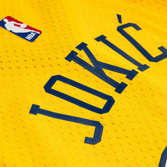 Nikola Jokić #15 Denver Nuggets 2017 Swingman NBA Jersey Yellow - Taass sale