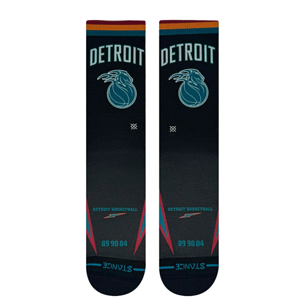 Detroit Pistons 2025-26 NBA City Edition Crew Socks - Taass US