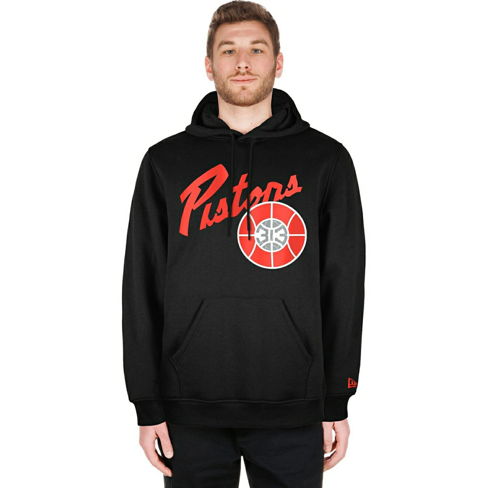 Detroit Pistons 2024 NBA City Edition New Era Hoodie Black - Taass outlet