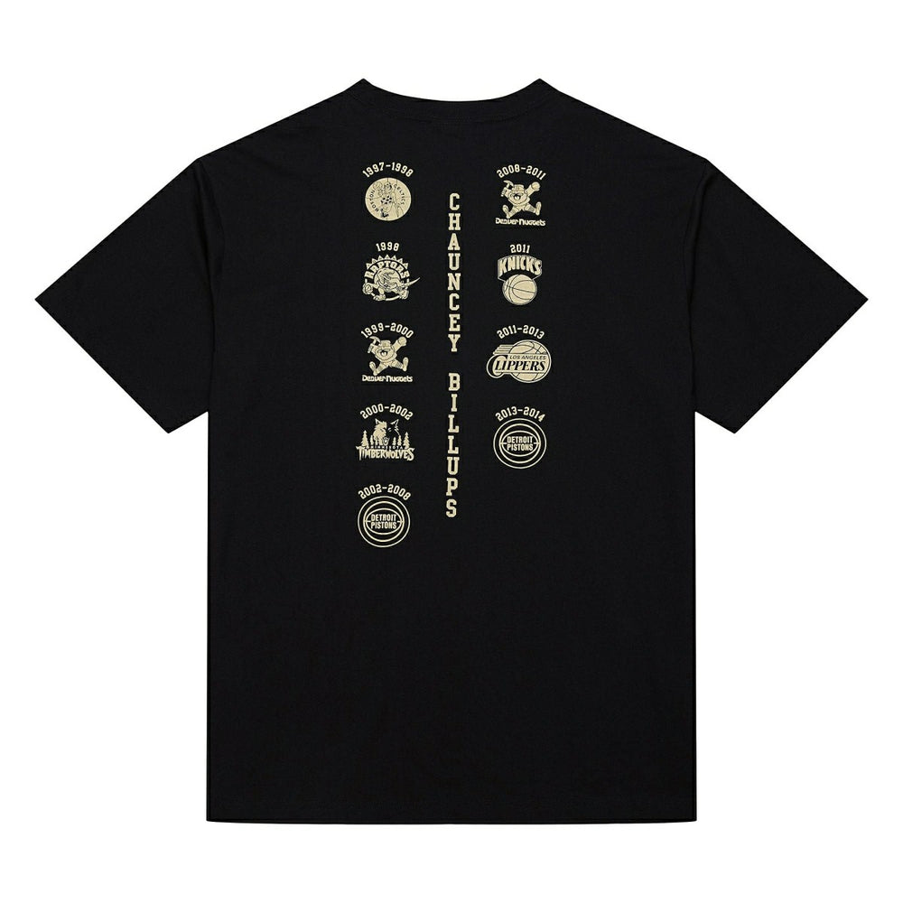 Chauncey Billups 2024 Hall of Fame Mitchell & Ness Premium NBA T-Shirt - Taass on sale