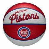 Detroit Pistons NBA Retro Wilson Mini Basketball (Size 3) - Taass Online