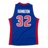 Rip Hamilton #32 Detroit Pistons 2003-04 Mitchell & Ness Swingman NBA Jersey Blue - Taass US