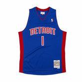 Chauncey Billups #1 Detroit Pistons 2003-04 Mitchell & Ness Swingman NBA Jersey Blue - Taass on sale