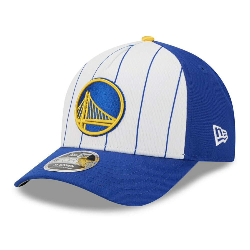 Golden State Warriors 2025-26 NBA Tip-Off 9FORTY M-Crown A-Frame Snapback Cap - Taass US