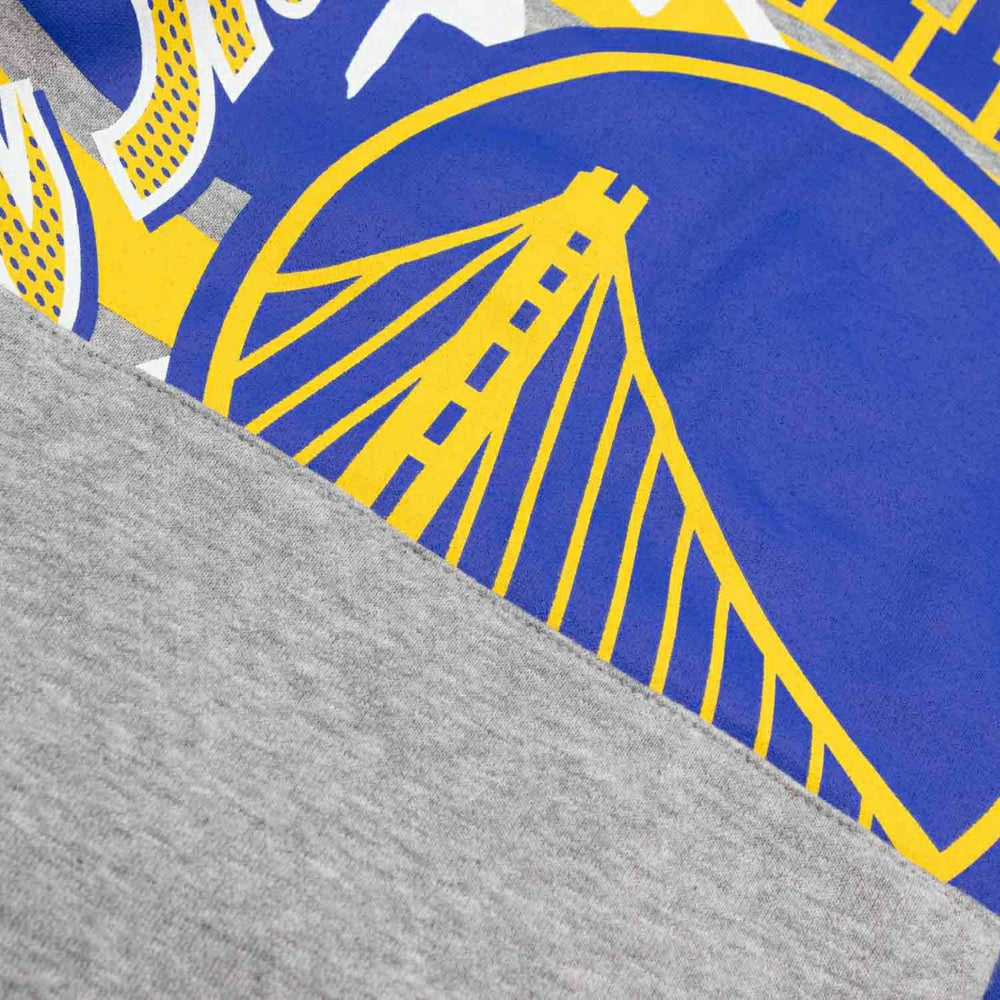 Golden State Warriors Sport Classics Oversized NBA Hoodie Gray - Taass Online