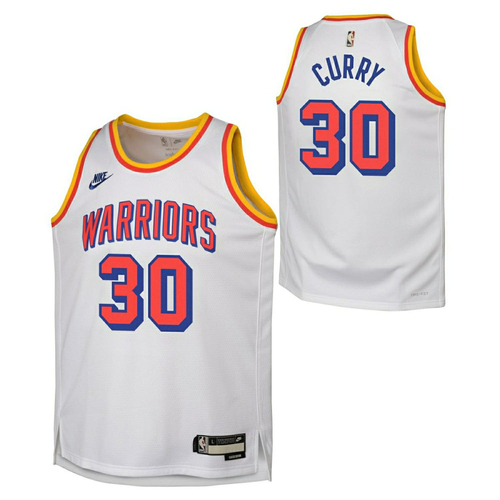 Stephen Curry #30 Golden State Warriors Hardwood Classics Nike Swingman NBA Jersey (YOUTH) - Taass on sale