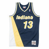 Mark Jackson #13 Indiana Pacers 1996-97 Swingman NBA Jersey Navy - Taass Online