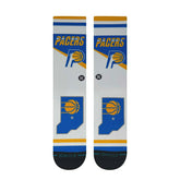 Indiana Pacers 2025-26 NBA City Edition Crew Socks - Taass US
