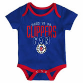 Los Angeles Clippers Game Time NBA Baby Bodysuit Set (3-Piece) - Taass sale