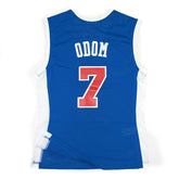 Lamar Odom #7 Los Angeles Clippers 2002-03 Mitchell & Ness Swingman NBA Jersey Blue - Taass sale