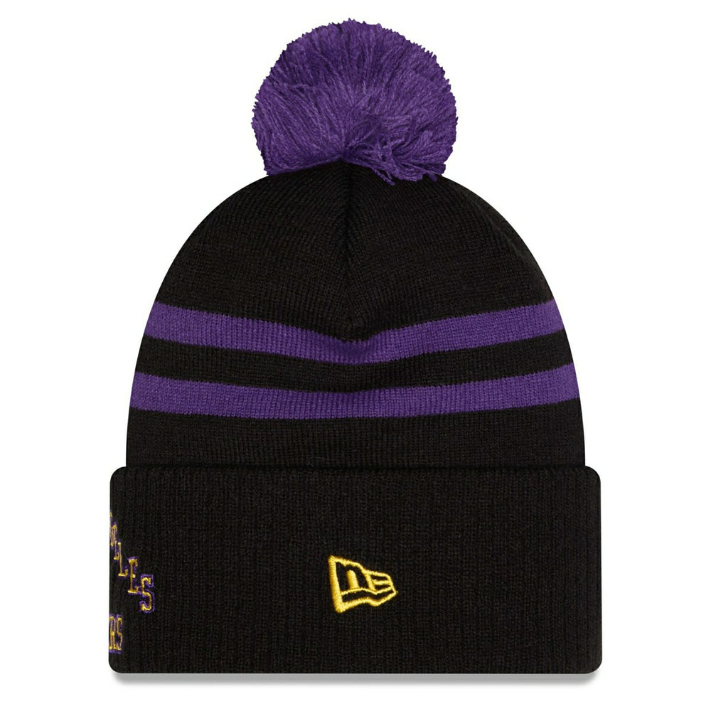 Los Angeles Lakers 2025-26 NBA City Edition Knit Hat - Taass outlet