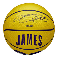 LeBron James #23 Los Angeles Lakers Wilson NBA Mini Basketball (Size 3) - Taass on sale