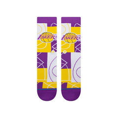 Los Angeles Lakers Zone Stance NBA Crew Socks - Taass discount