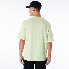 Los Angeles Lakers Retro New Era Oversized NBA T-Shirt Yellow - Taass sale