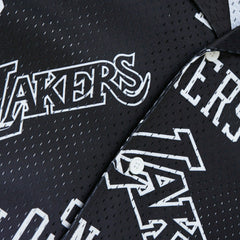 Los Angeles Lakers Mitchell & Ness Destination Leisure Button Up NBA Shirt - Taass for sale