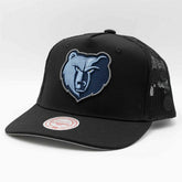 Memphis Grizzlies Mitchell & Ness Monogram NBA Trucker Cap Black - Taass sale