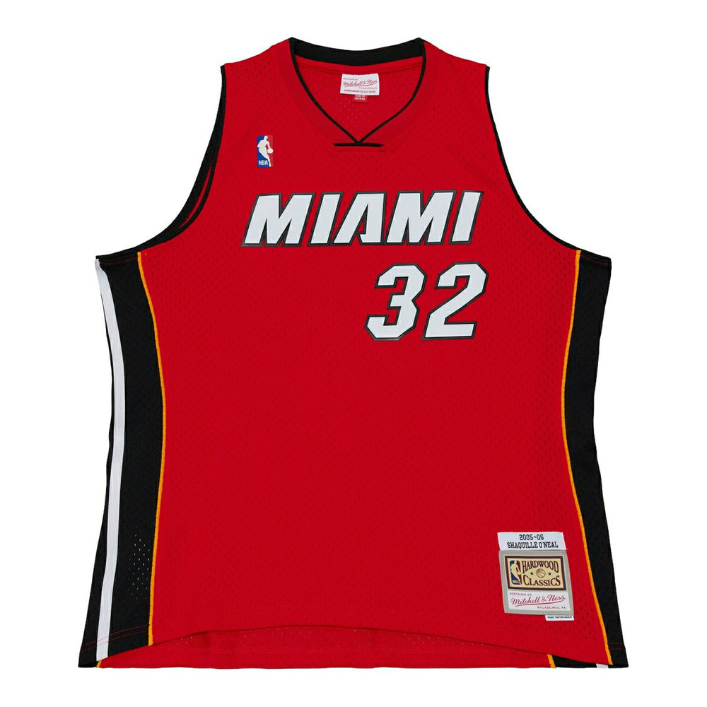 Shaquille O'Neal #32 Miami Heat 2005-06 Swingman NBA Jersey Red - Taass US