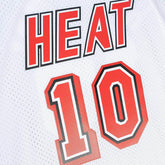 Tim Hardaway #10 Miami Heat 1996-97 Mitchell & Ness Swingman NBA Jersey White - Taass Online