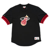 Miami Heat Mitchell & Ness Camo Reflective NBA Crew Mesh Jersey - Taass sale