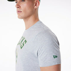 Milwaukee Bucks Team Logo New Era NBA T-Shirt - Taass on sale
