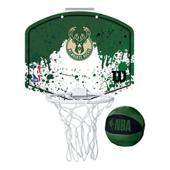 Milwaukee Bucks Wilson DRV NBA Mini Hoop Set - Taass Online
