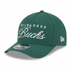 Milwaukee Bucks 2025 NBA Draft 9FORTY M-Crown A-Frame Snapback Cap Green - Taass Online