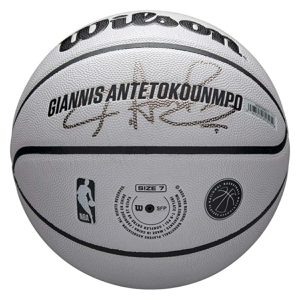 Giannis Antetokounmpo UV Player Icon NBA Basketball (Size 7) - Taass US