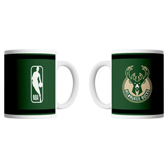 Milwaukee Bucks Logo & Shield NBA Mug (330 ml) - Taass Online
