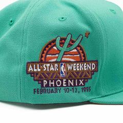 Milwaukee Bucks Desert Green All-Star Mitchell & Ness Snapback NBA Cap - Taass outlet