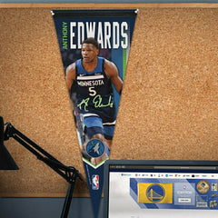 Anthony Edwards Minnesota Timberwolves WinCraft Premium NBA Pennant - Taass for sale