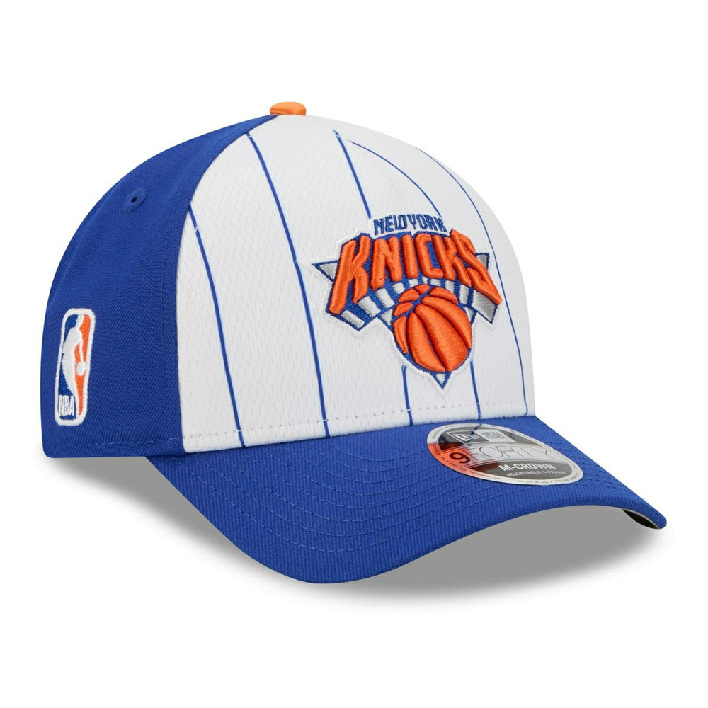 New York Knicks 2025-26 NBA Tip-Off 9FORTY M-Crown A-Frame Snapback Cap - Taass sale