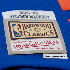 Stephon Marbury #3 New York Knicks 2005-06 Swingman NBA Jersey Blue - Taass for sale