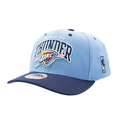 Oklahoma City Thunder Team Arch Classic Red Stretch-Snap NBA Cap Blue - Taass on sale