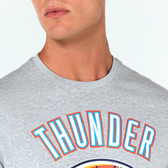 Oklahoma City Thunder Team Logo New Era NBA T-Shirt - Taass on sale