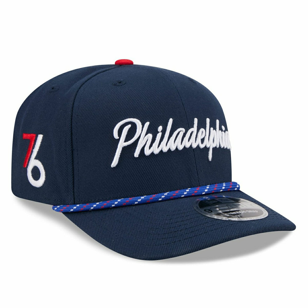 Philadelphia 76ers 2025-26 NBA City Edition 9SEVENTY Stretch-Snap Cap - Taass sale