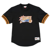 Philadelphia 76ers Mitchell & Ness Camo Reflective NBA Crew Mesh Jersey - Taass US