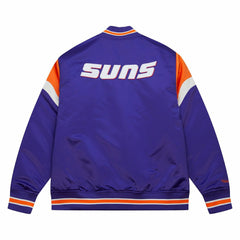 Phoenix Suns Mitchell & Ness Heavyweight Satin NBA Jacket - Taass US