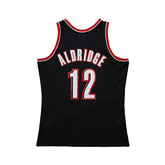 Lamarcus Aldridge #12 Portland Trail Blazers 2006-07 Mitchell & Ness Swingman NBA Jersey Black - Taass on sale