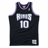 Mike Bibby #10 Sacramento Kings 2001-02 Mitchell & Ness Swingman NBA Jersey Black - Taass US
