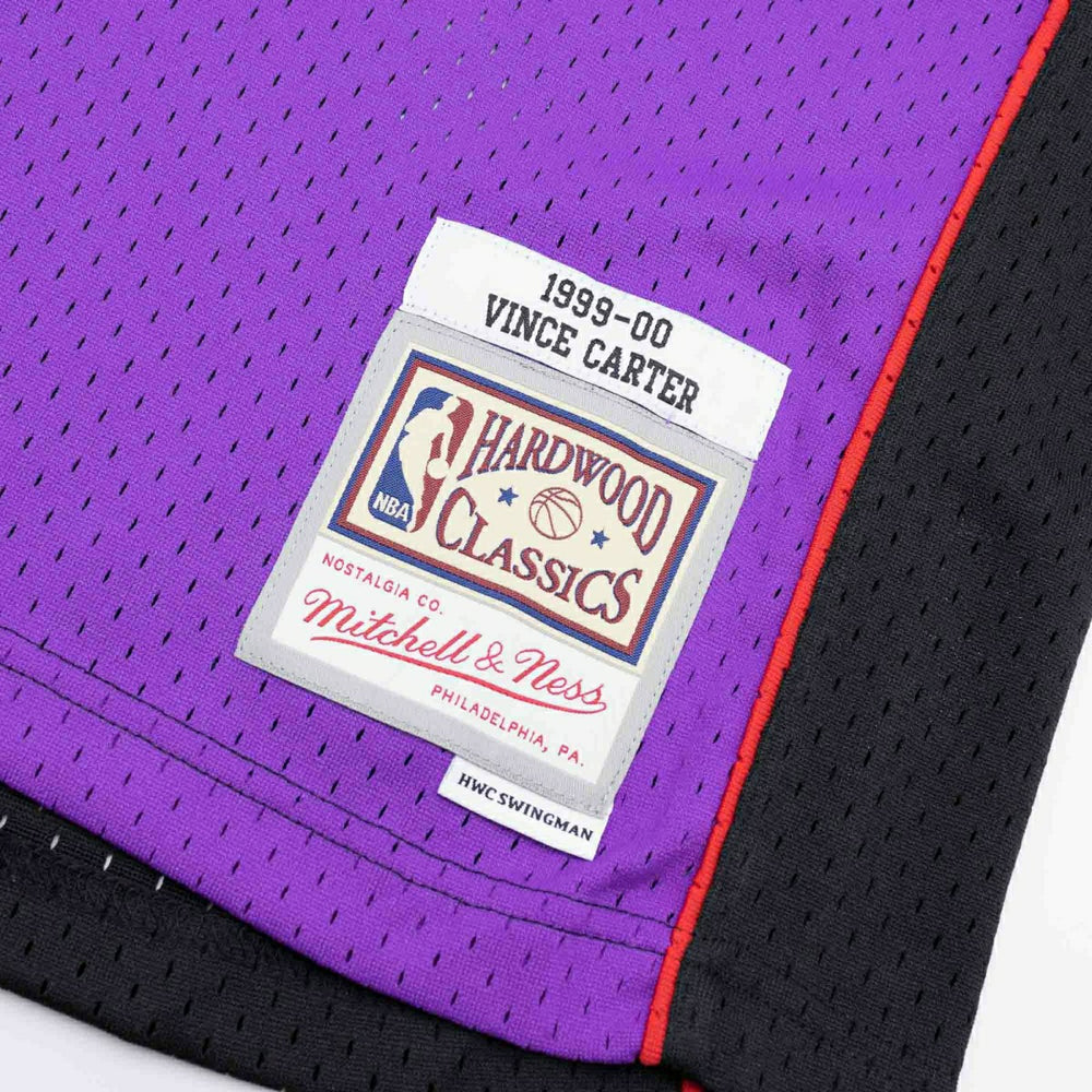 Vince Carter #15 Toronto Raptors 1999-00 Swingman NBA Jersey Purple/Black - Taass sale