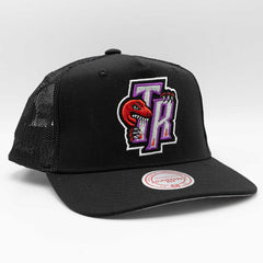 Toronto Raptors Mitchell & Ness Monogram NBA Trucker Cap Black - Taass outlet