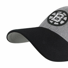 Boston Bruins '47 MVP Granite Adjustable NHL Cap Charcoal - Taass Online