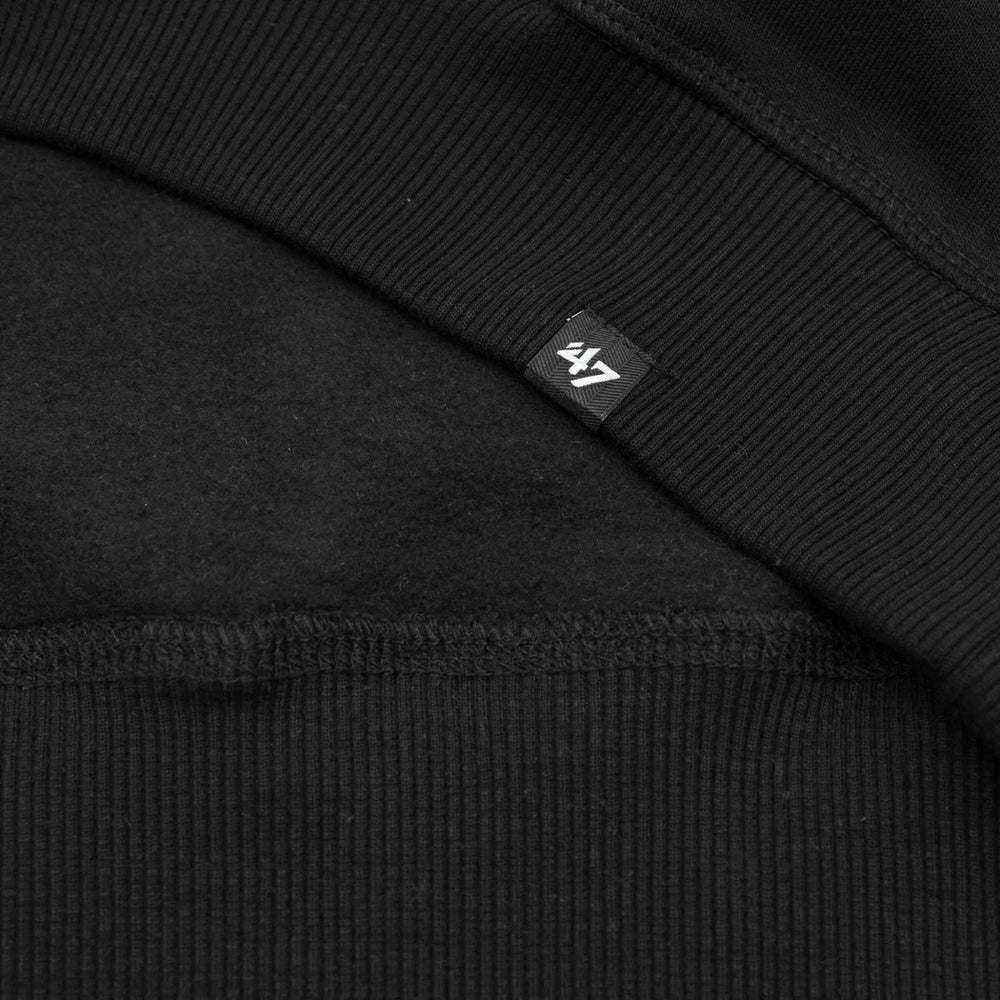 Boston Bruins Logo '47 Burnside NHL Hoodie Black - Taass on sale