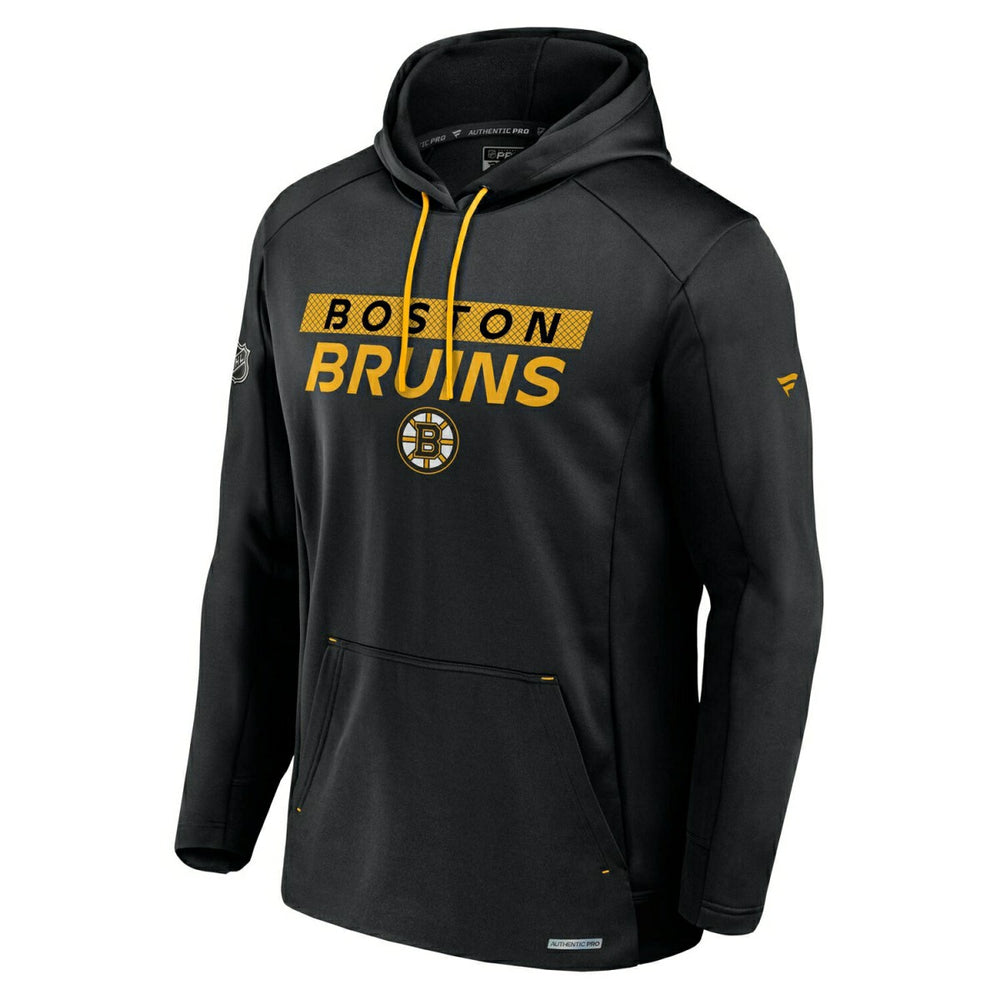 Boston Bruins 2024/25 Authentic Pro Rink Tech NHL Hoodie Black - Taass discount