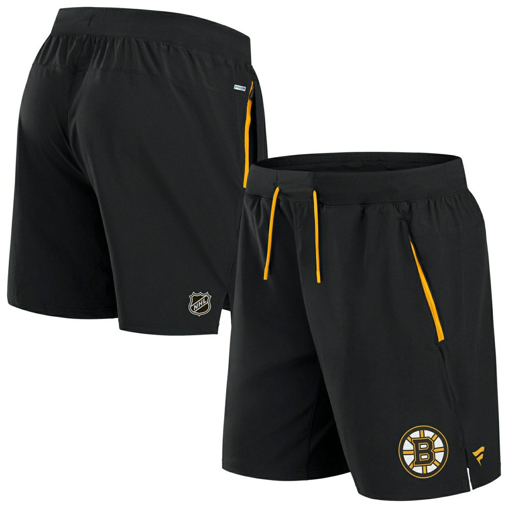 Boston Bruins 2024/25 Authentic Pro Locker Room NHL Shorts Black - Taass on sale