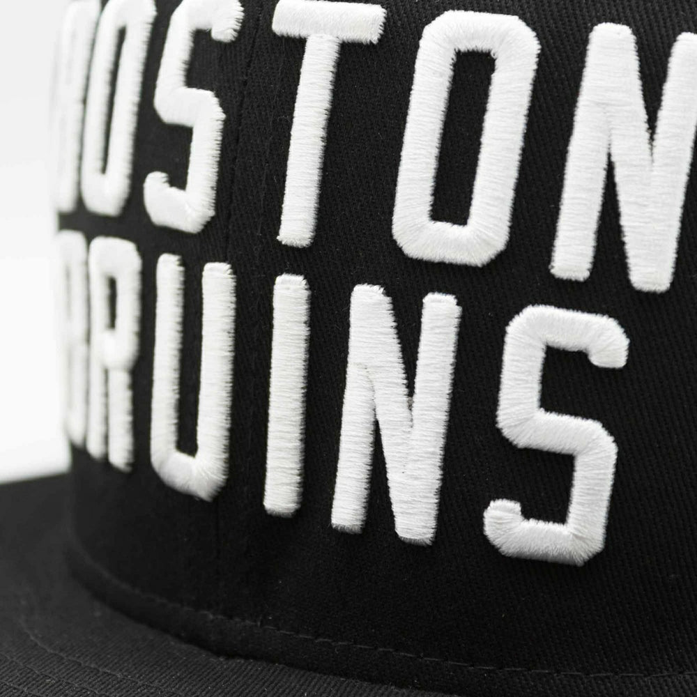 Boston Bruins Starter BLACK ICE Snapback NHL Cap - Taass discount