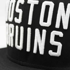 Boston Bruins Starter BLACK ICE Snapback NHL Cap - Taass discount