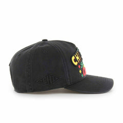 Chicago Blackhawks Hitch Charlton '47 Adjustable NHL Cap Black - Taass on sale