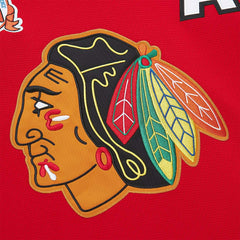Chris Chelios #7 Chicago Blackhawks 1991-92 Premium Power Play NHL Jersey Red - Taass discount
